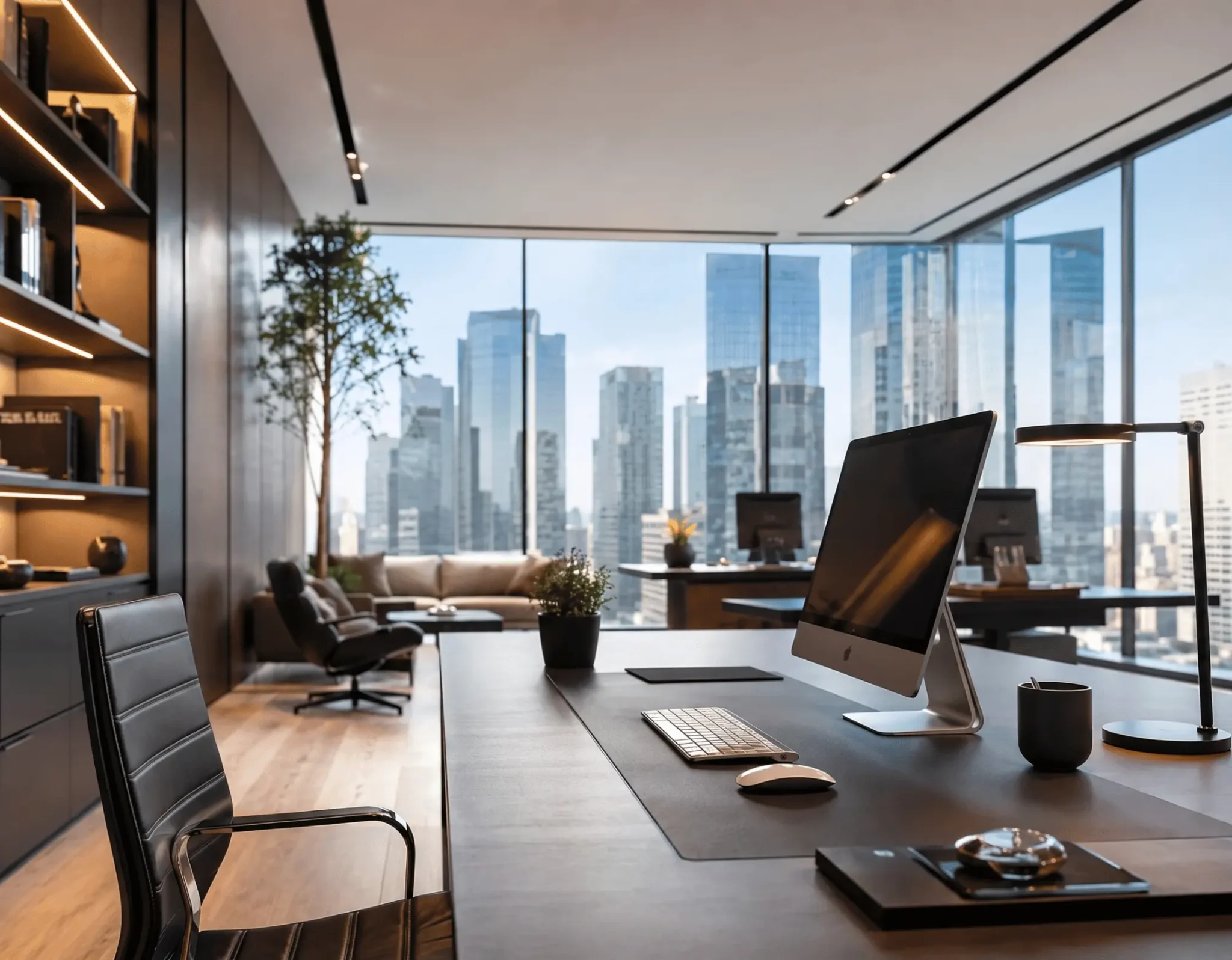 Modern financial office representing market developments in January 2025
